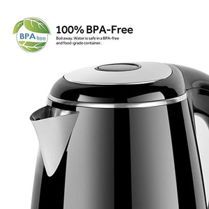 Cosori Electric Kettle(BPA Free), 1.8 Qt Double Wall 304 Stainless Steel Water Boiler