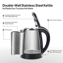 Load image into Gallery viewer, Cosori Electric Kettle(BPA Free), 1.8 Qt Double Wall 304 Stainless Steel Water Boiler